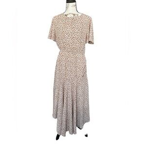 Wishlist Apparel Dainty Floral Handkerchief Hemline Dress Medium